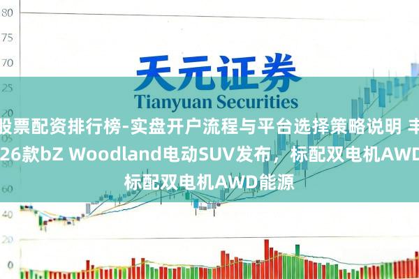 股票配资排行榜-实盘开户流程与平台选择策略说明 丰田2026款bZ Woodland电动SUV发布，标配双电机AWD能源